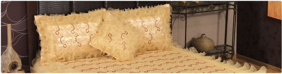 Handes İpek Yatak Örtüsü
